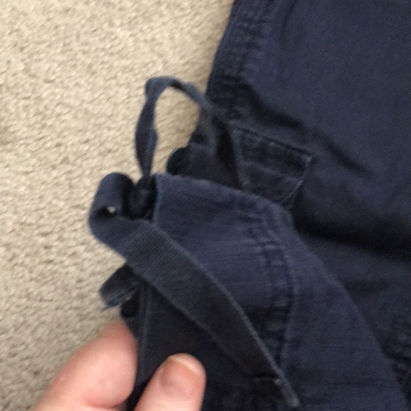 Gloria Vanderbilt Navy Blue long women’s shorts 14p - Picture 5 of 6